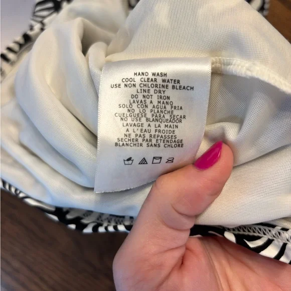 Island supply Co. Caribbean Joe women’s palm tankini top size 18 - Picture 9 of 14